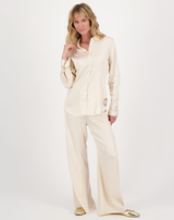 Zoye Solid Natural Pants