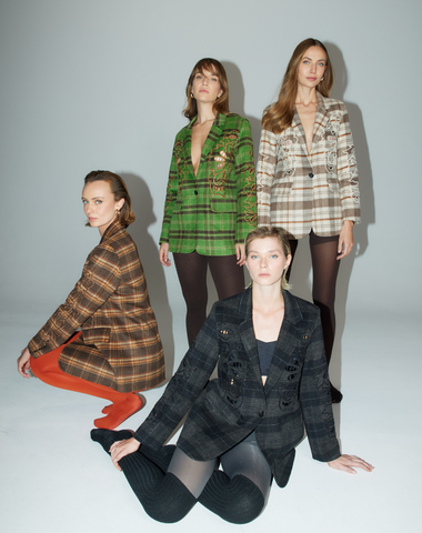 Kinsley Emb Wool Jacket