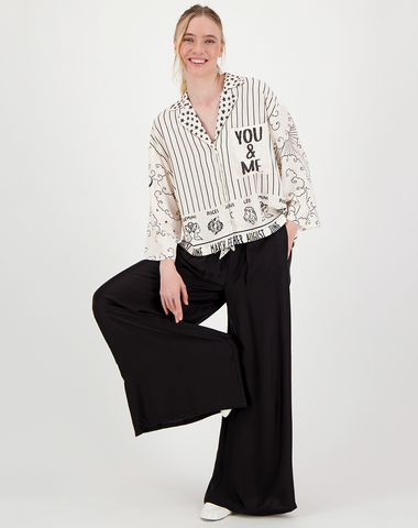 Nori Zodiac Cropped Shirt