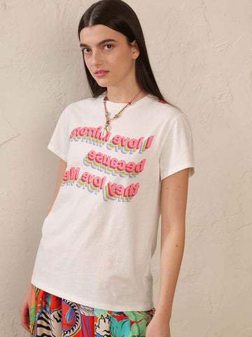 Molly Selfie White T-Shirt