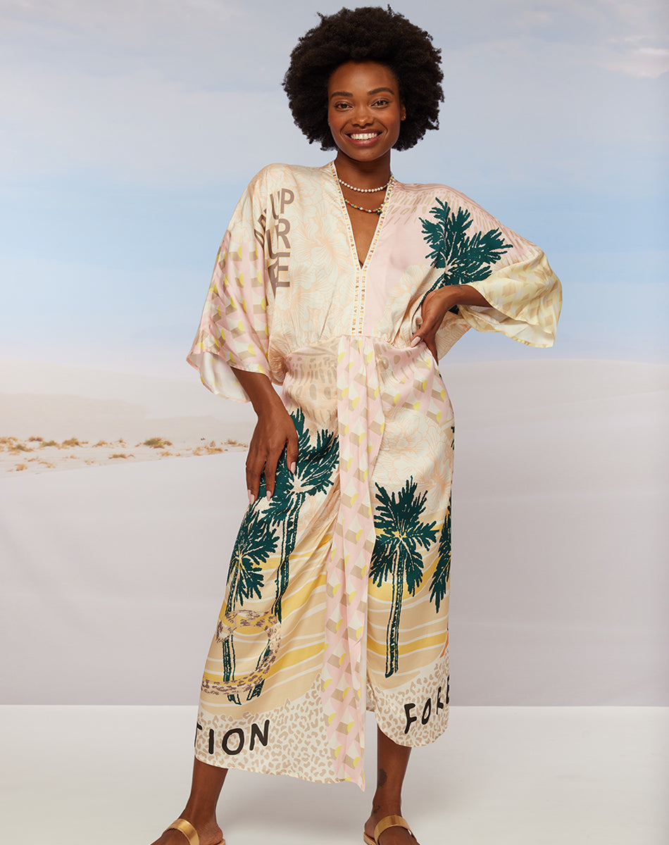 Sophia Kimono Vacation Dress Me369 Sophia Kimono Vacation Dress Me369