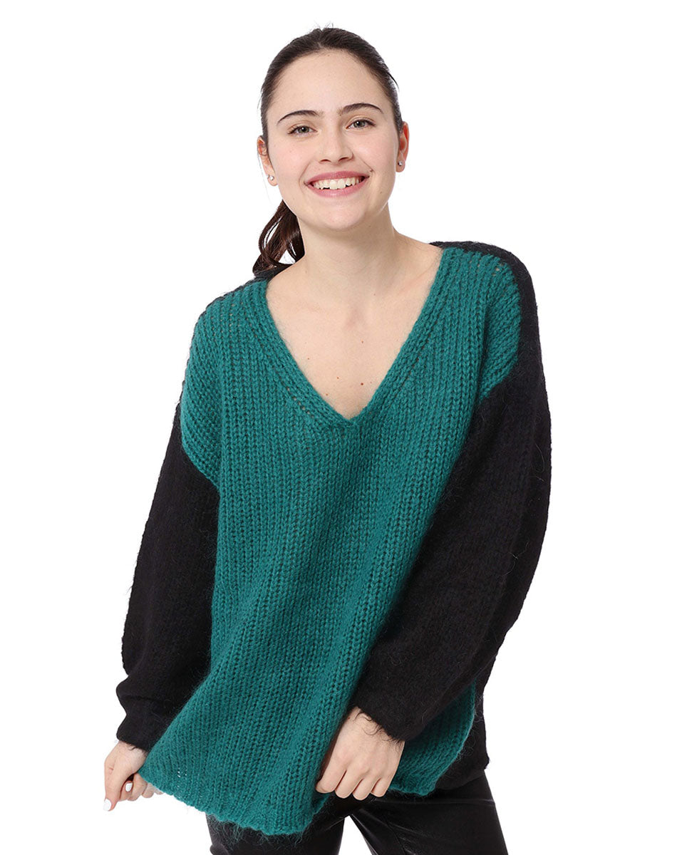 Brooklyn Green Sweater