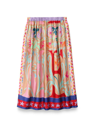 Joy Lover Printed Skirt