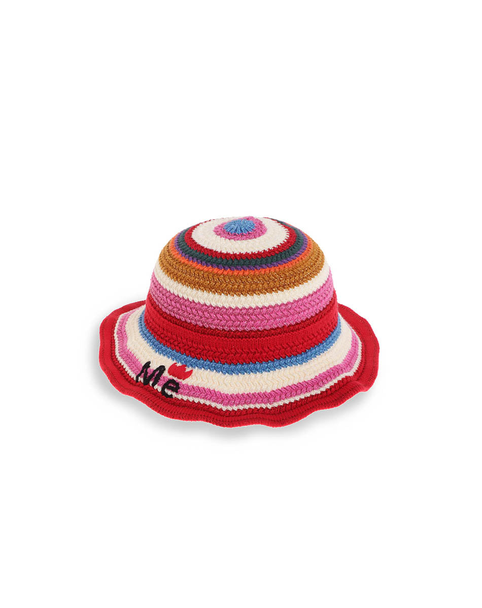 Daisy Crochet Colorful Hat