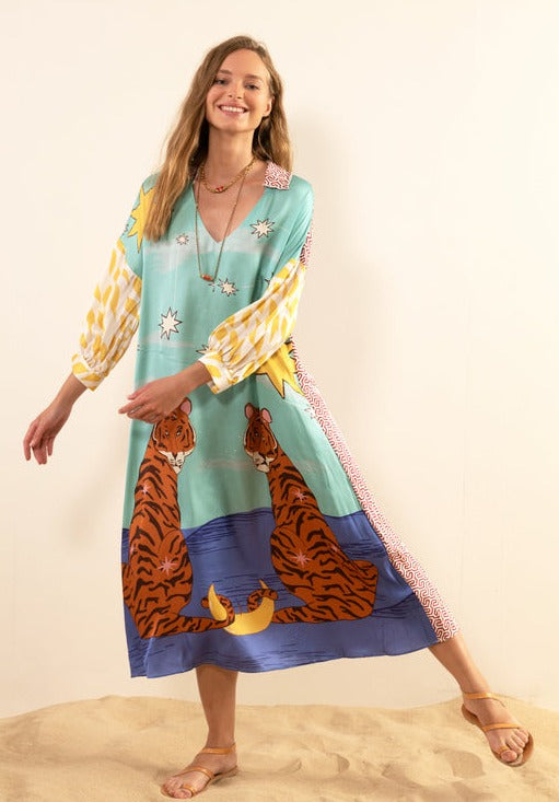 Lena printed FASHION dress- ME369 – Me369